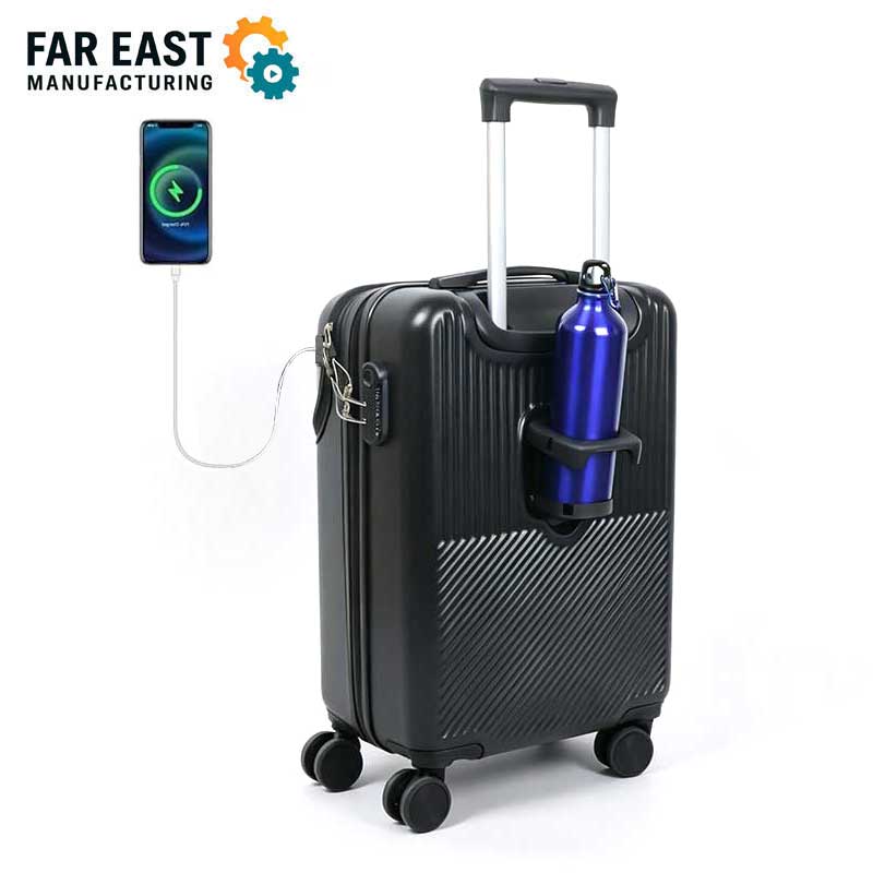 20 インチのフロントオープン機内持ち込み手荷物